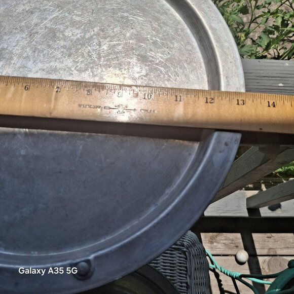 Vintage Large Regal Aluminum Cake Carrier With Clip-On Lid & Handle Grandma - Picture 7 of 11